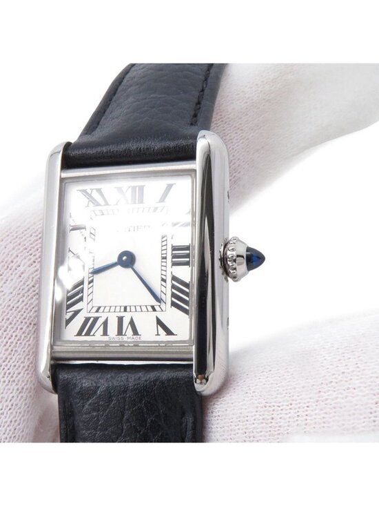 Cartier Tank Must SM Watch Silver Dial Quartz